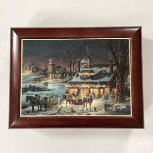 Terry Redlin Musical Jewelry Box